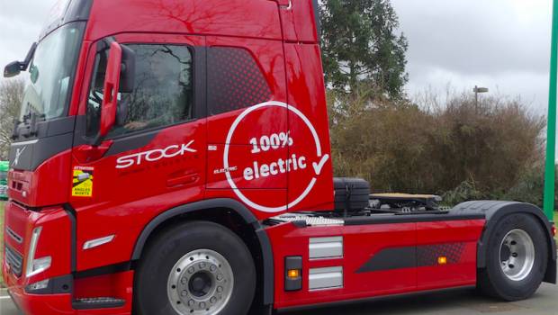 Des premiers camions électriques chez Stock, PME familiale