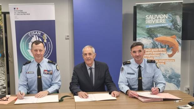 La Fédération Nationale de la Pêche et la gendarmerie s'associent pour la protection des milieux aquatiques