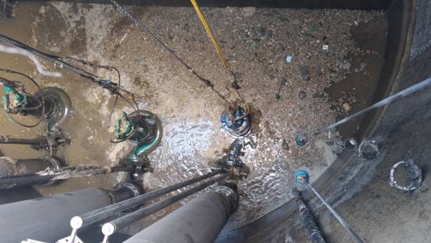 A Viry-Châtillon, le poste de relevage Camélinat tourne à plein régime