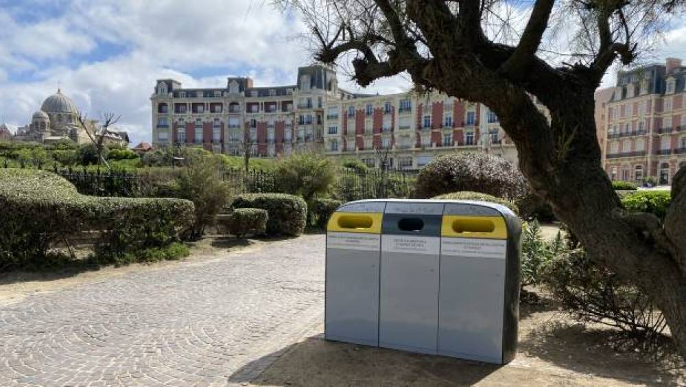 Un bilan positif pour les bornes de tri urbain « faciles d’utilisation »