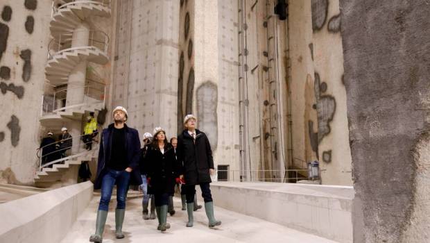 Une cathédrale souterraine pour les eaux usées et pluviales