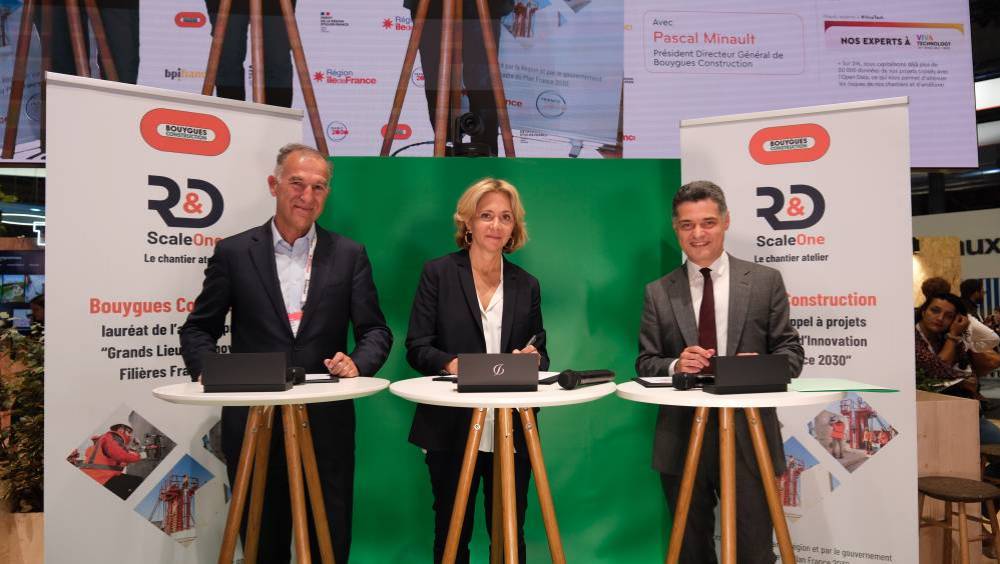 Bouygues Construction lance le laboratoire d'innovation et de décarbonation Scale One