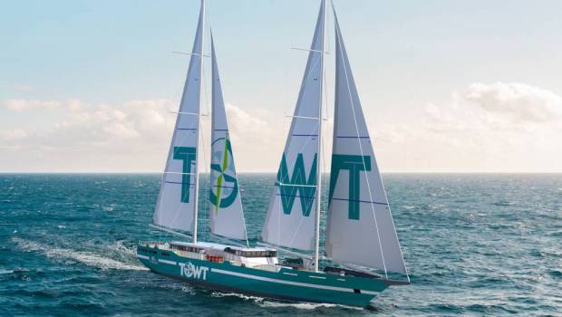 Le pari écologique du transport à la voile