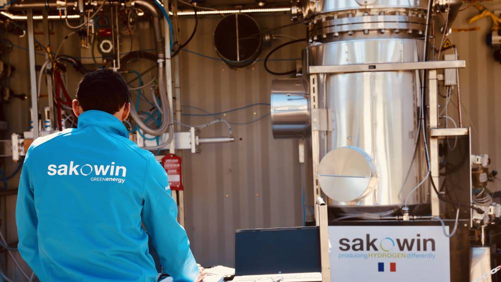 Hydrogène turquoise : Sakowin lance son premier pilote industriel
