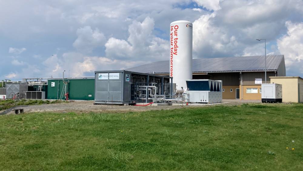 Neustark et ABH inaugurent une première unité de liquéfaction de CO₂ biogénique