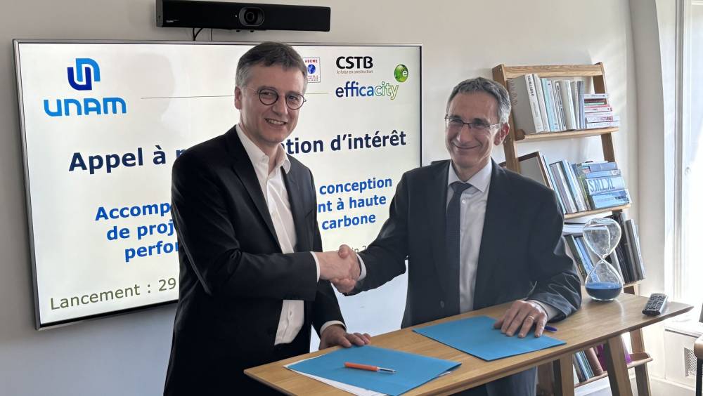 L’UNAM et Efficacity lancent un AMI pour des quartiers bas carbone