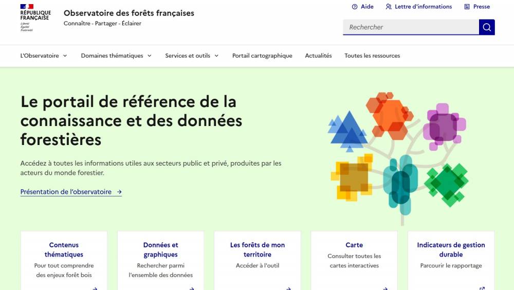 L'Observatoire des forêts françaises fait peau neuve