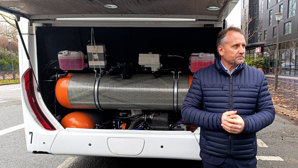 Éric Boudot : « Le rétrofit coûte environ la moitié du prix d'un véhicule neuf à hydrogène »