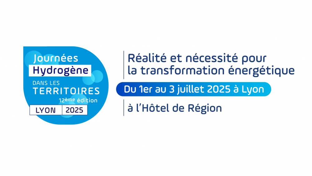 Lyon accueillera les 12e Journées Hydrogène dans les Territoires