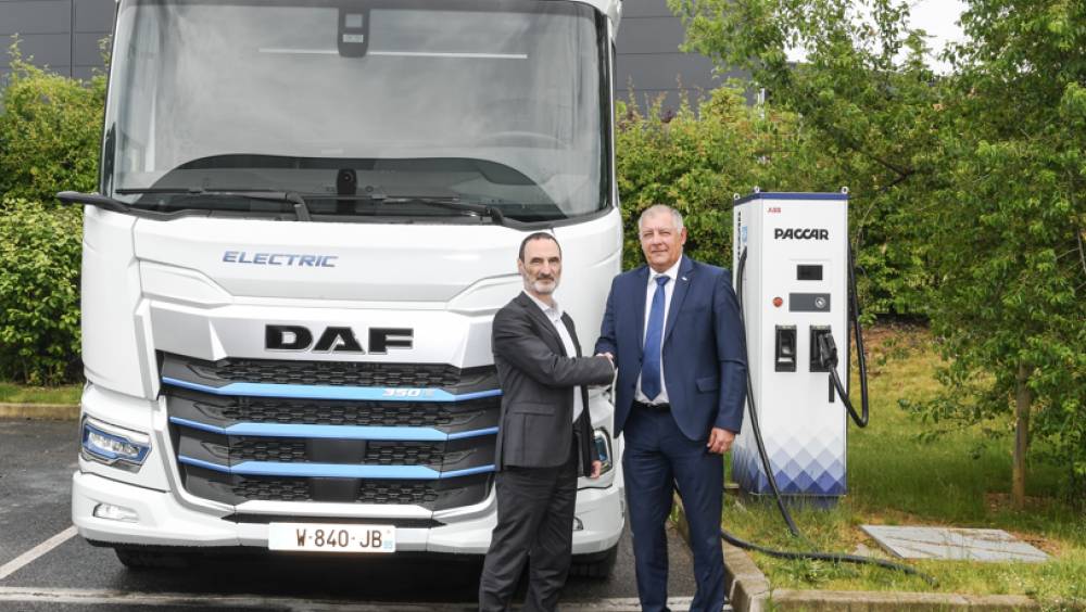 DAF Trucks France et Enedis sont connectés