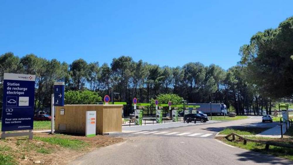 533 points de charge supplémentaires sur le réseau Vinci Autoroutes