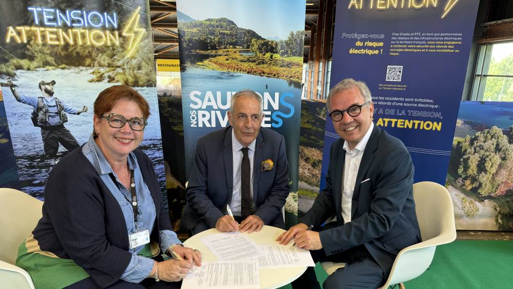 FNPF, RTE et Enedis : un engagement renforcé pour la sécurité des pêcheurs de loisir