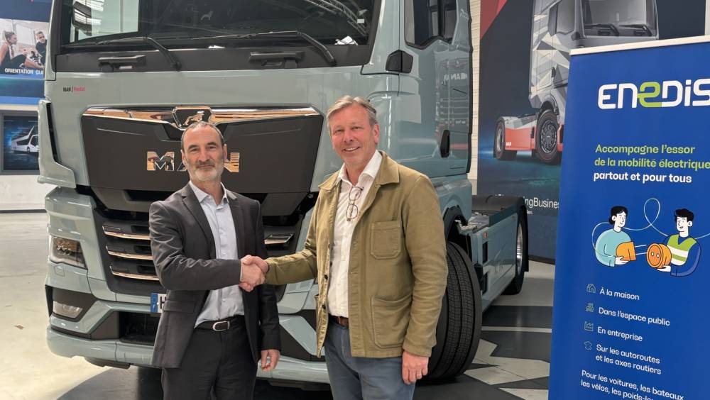 MAN et Enedis donnent accès à la recharge électrique