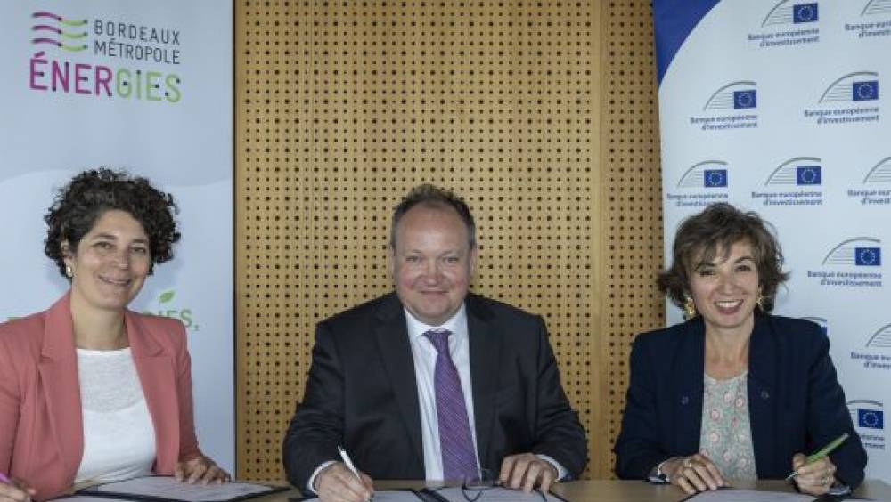 La BEI accorde un prêt de 90 millions d’euros à Bordeaux Métropole Énergies