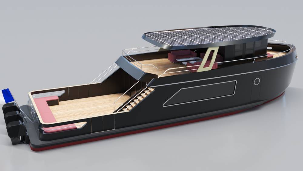 La Perle Noire de Paris : un bateau 100 % électrique