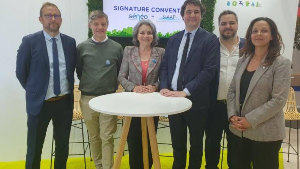 Sénéo et le SIAAP unissent leurs forces pour réutiliser les eaux usées traitées