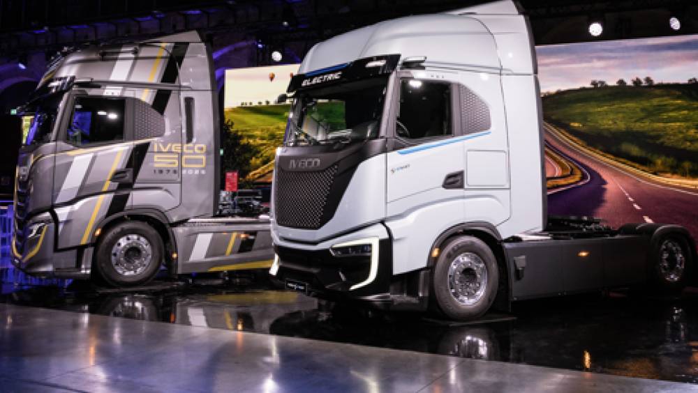 Un nouveau tracteur Iveco S-eWay électrique pour la longue distance