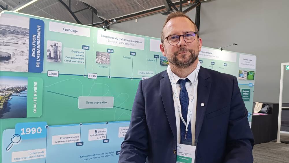 Vincent Rocher du SIAAP : « La Seine va mieux »