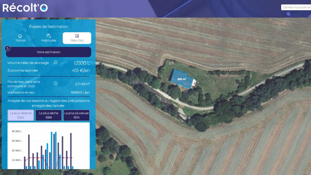Dossier/1 | Un outil pour calculer le potentiel de l’eau de pluie