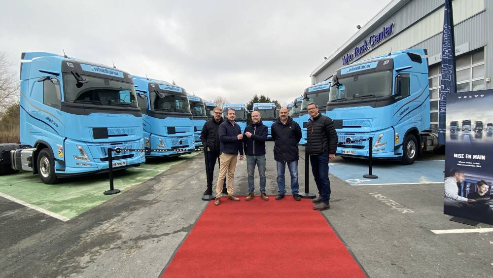 Wheeltainer commande 50 Volvo FH Aero GNL