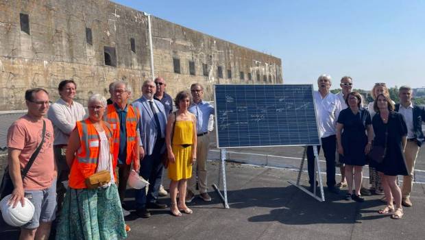 Bordeaux lance les travaux de solarisation de la Base sous-marine