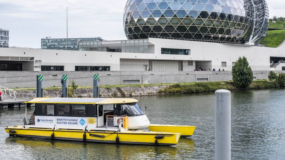 Le retour de la navette fluviale électro-solaire dans les Hauts-de-Seine