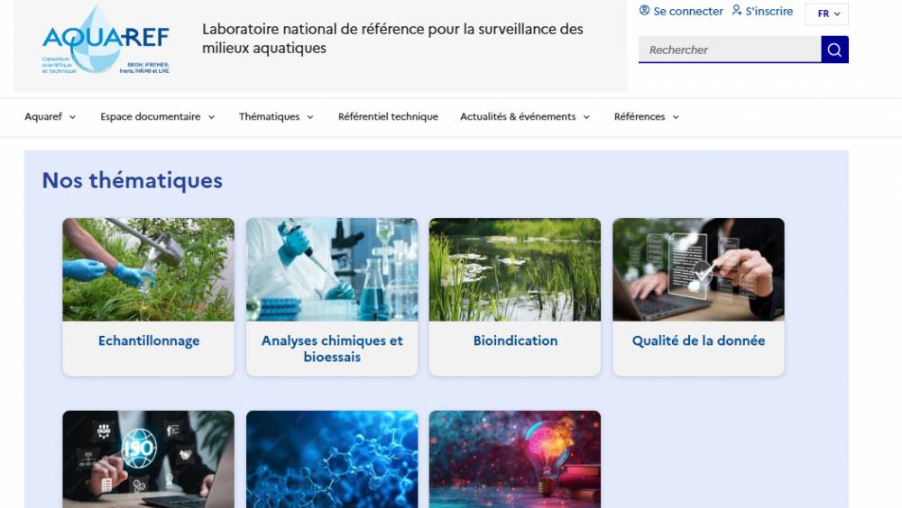 Aquaref dévoile son nouveau site internet pour renforcer la surveillance des milieux aquatiques