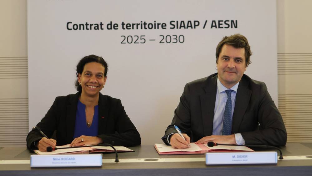 Le SIAAP et l’Agence de l’eau Seine-Normandie renouvellent leur partenariat pour la période 2025-2030