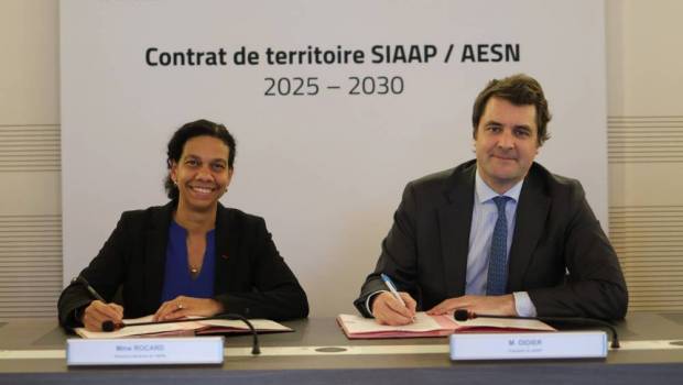 Le SIAAP et l’Agence de l’eau Seine-Normandie renouvellent leur partenariat pour la période 2025-2030