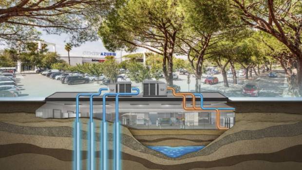 À Hyères, le centre commercial Centr’Azur mise sur la géothermie pour sa décarbonation