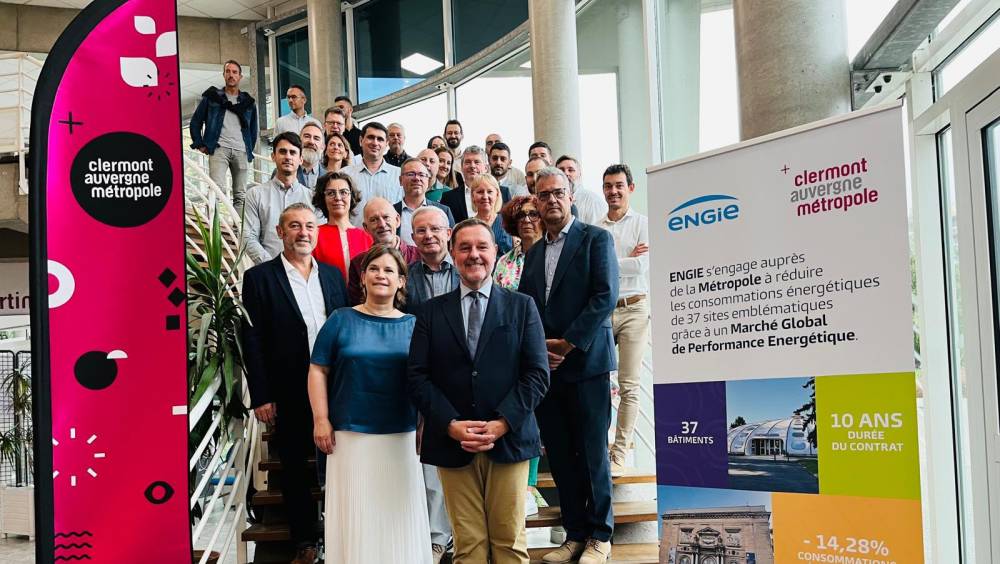 Clermont Auvergne Métropole confie à Engie la performance énergétique de 37 bâtiments publics