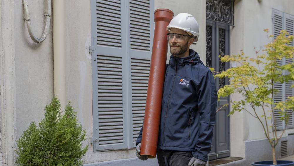 Pam Building allège ses tuyaux d’évacuation en fonte avec la gamme Agilium