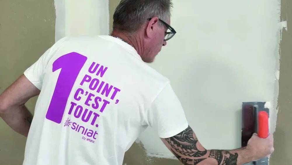 Siniat décarbone la filière jusqu’au traitement des joints
